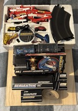 Vintage Scalextric 300 rally cross set 1970s plus many extras.