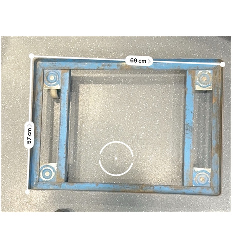 Blue metal furniture - blue, &
