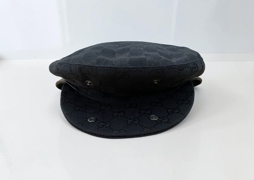 Gucci patterned flat cap - gucci, gg-patterned