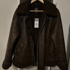 Brown Faux Fur Oversized