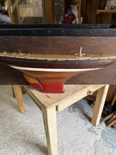 Vintage Scratch Built Pond Yacht 