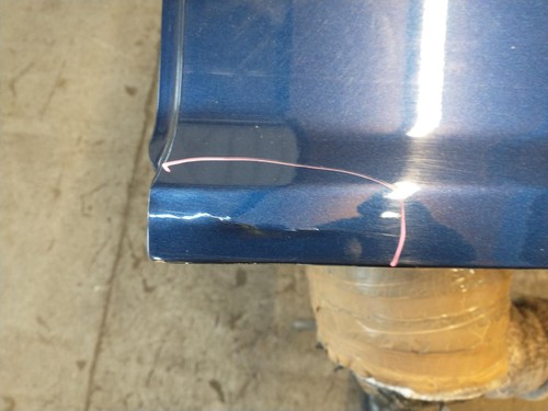Rear door ford - blue, left