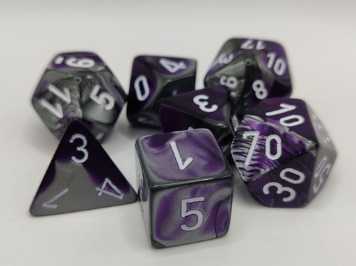Chessex gemini purple steel - chessex,