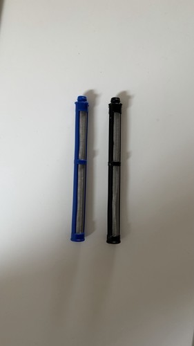 Airless spray gun filter - gun, set