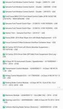 Car Parts Bundle Job Lot