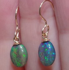 14K PETITE BLACK FIERY