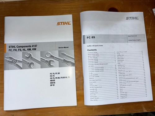 Fc85 stihl edger service - fc85, 85