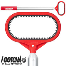 i GOTCHA WIDEMOUTH 14FT EXTENDING GOLF BALL RETRIEVER -#1 BALL RETRIEVER IN GOLF