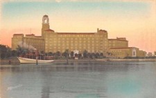St Petersburg Florida Vinoy Park Hotel from Yacht Basin Barnhill OLD PHOTO