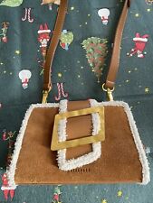 Kassandre Leather Suede Handbag Small