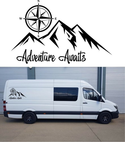 Large camper van - large, motorhome