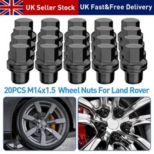 Wheel Nuts (20) Black for Land