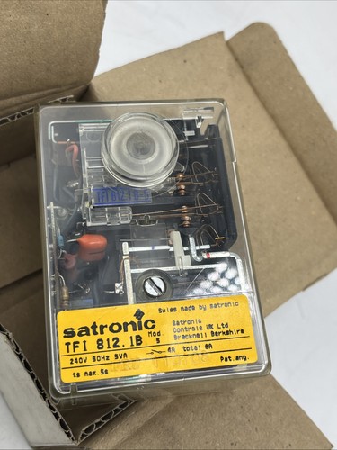 Satronic tfi 812 - satronic, burner