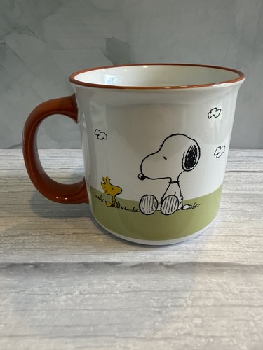 Snoopy woodstock autumn mug - snoopy,