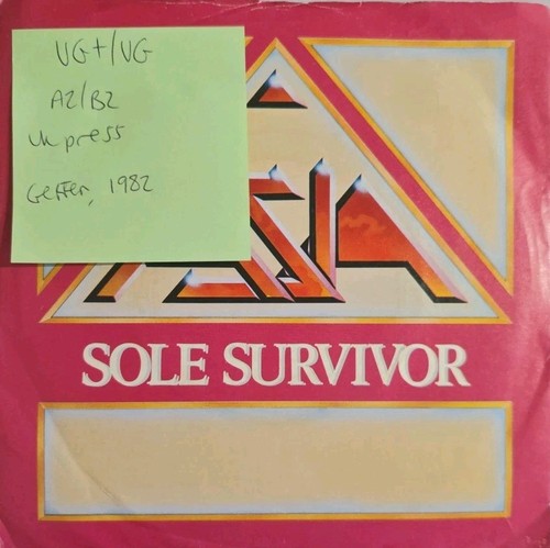 Asia sole survivor vinyl - survivor,
