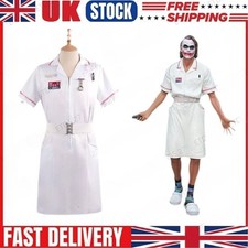 Dark Knight clown Joker Nurse Dress Uniform Halloween Nurses Costume Halloween