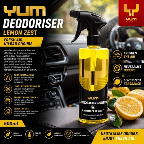 Yum deodoriser lemon zest - deodoriser,
