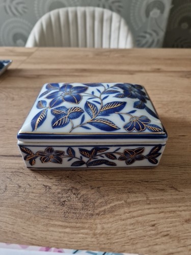 Vintage porcelain blue - porcelain,