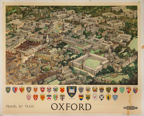 Original railway poster - railway,