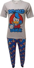 Mens Donald Duck Pyjamas PJs