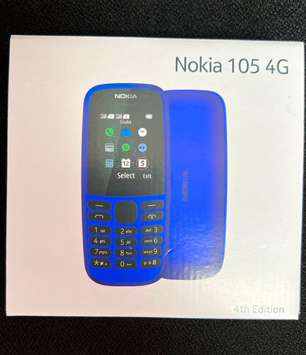 Nokia 105 black - 4g,