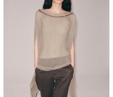Zara LONG 100% VISCOSE SHIMMER
