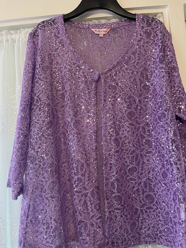 Michelle hope lilac cardigan - michelle,
