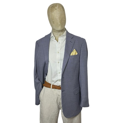 Canali blazer jacket 40r blue - blazer,