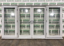 WIDE FRENCH DOORS SIDELIGHTS HARDWOOD EXTERNAL EXTERIOR DOUBLE GLAZED USED WOOD