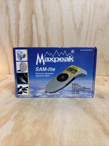 Maxpeak dvb satellite meter - maxpeak, dvb-s