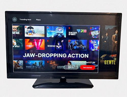 Bush smart led tv dvd - led,