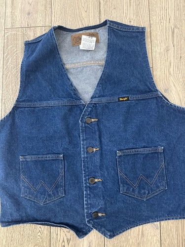 Vintage wrangler denim - wrangler, vest