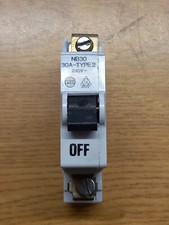 Wylex NB30 30A Type 2 MCB Stotz Used