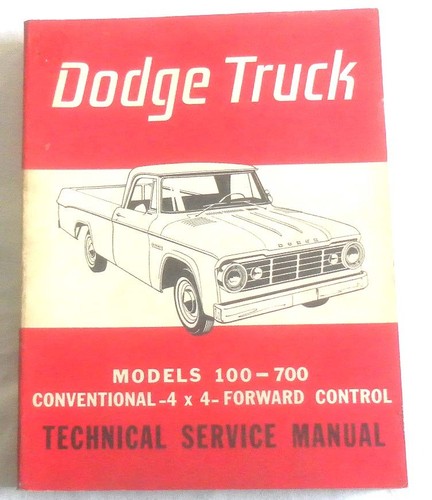 1965 dodge truck service - 1965,