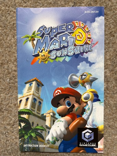 Super mario sunshine nintendo - super,