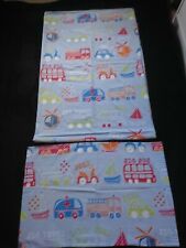 NEXT SINGLE DUVET SET-COVER&PILLOWCASE-TRUCK,BUS BOAT,FIRE ENGINE ETC VGC