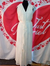 BNWT Wedding Dress size 14 ivory chiffon Monsoon, check measurements W