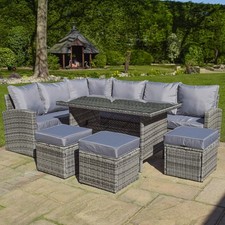 The Camborne Rattan Garden Set