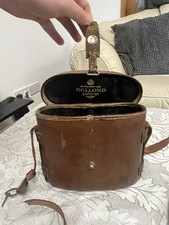 Dolland 60x40 Binoculars with Leather Case Military Style. 1900s-1920s