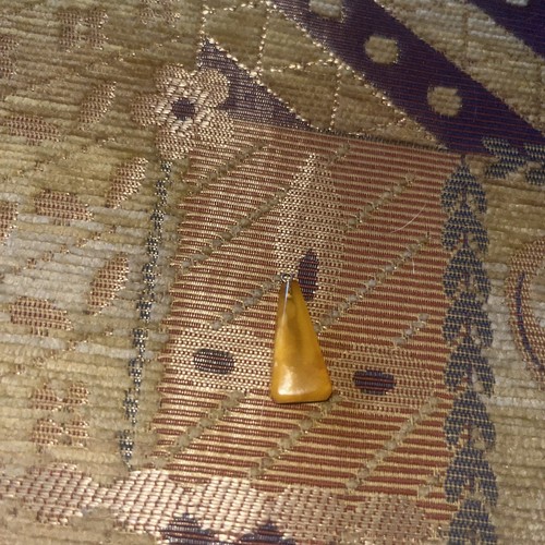 Vintage baltic amber pendant - baltic,