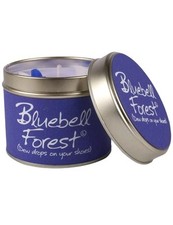 Lily-Flame Bluebell Forest Scented Candle. Lidded Candle