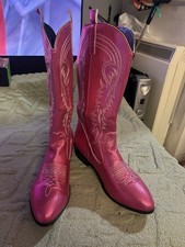 Ladies Pink Glittery Cowboy
