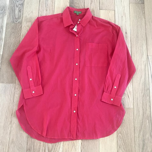 Crew button cotton voile - j.,