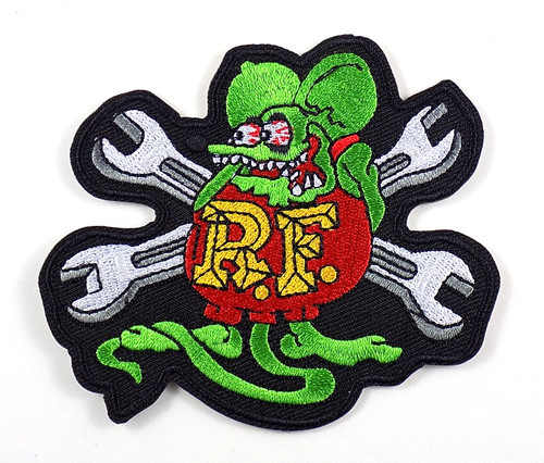 Rat fink embroidered - rat,