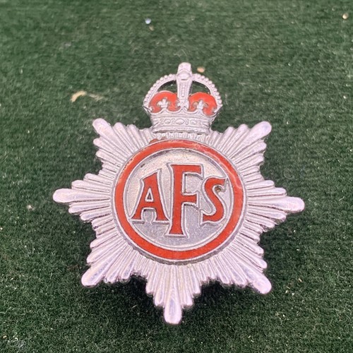 Auxiliary fire service - fire,