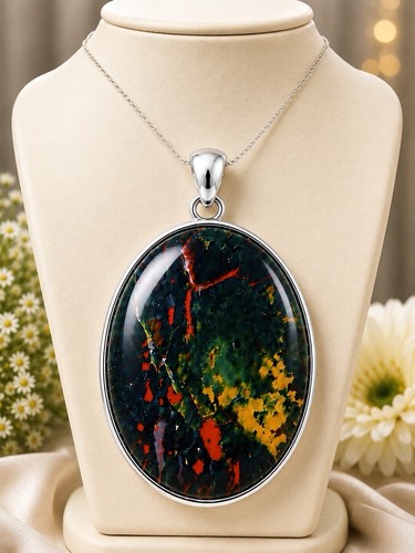 Beautiful bloodstone green - beautiful, &