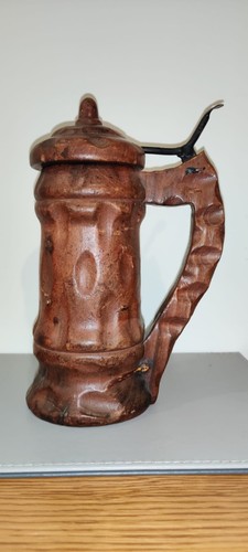 Hand carved vintage wooden - hand-carved,