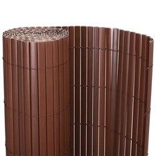 Brown PVC Fencing 1m x 3m