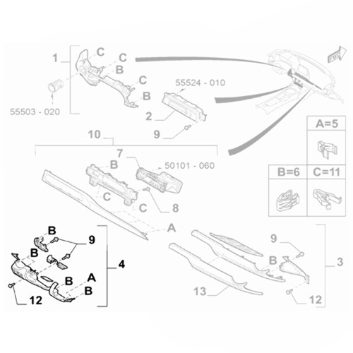 Genuine dashboard covering - dashboard,