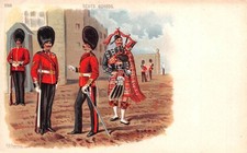 POSTCARD   MILITARY  SCOTS
